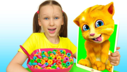 برنامه کودک لیزا  بازی گربه سخ...