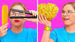 چالش غذایی  چالش ذرت و پاپ کور...