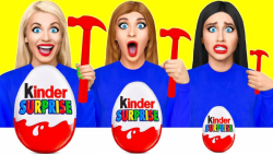 چالش اسمارتیز های تخم مرغ شانس...