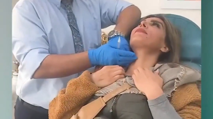 تزریق مزوتراپی برای جوانسازی و لیفت گردن دکتر فرشاد رحیمی