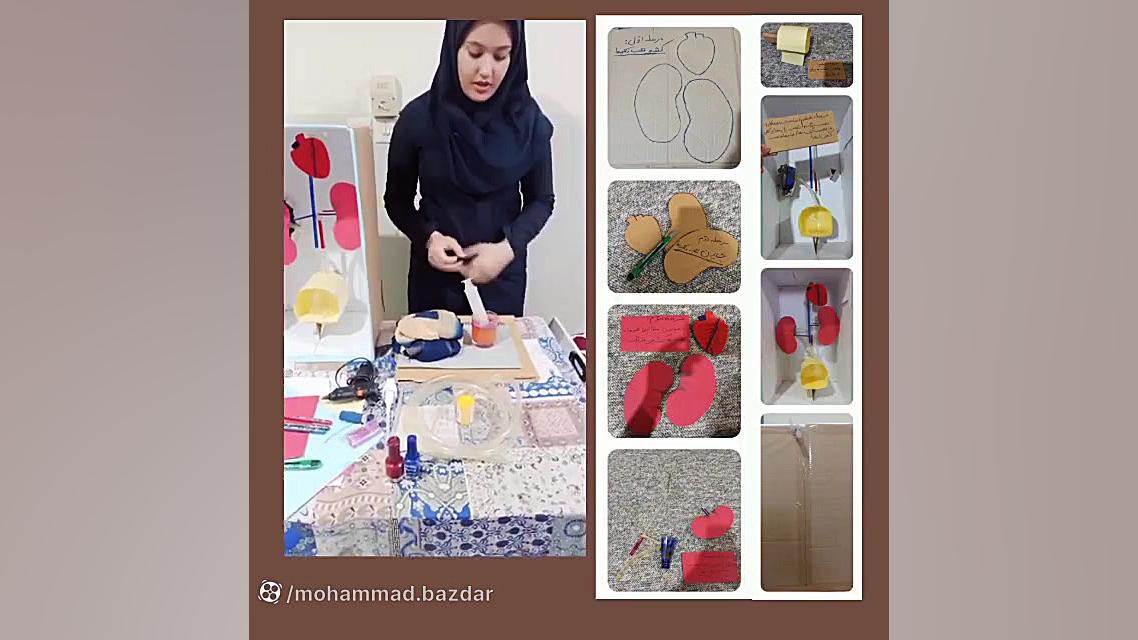 ماکت دفع ادرار دندان پیش