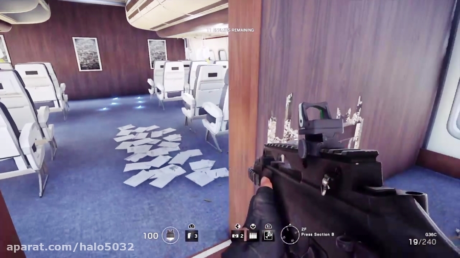 گیم پلی بازی RAINBOWSX SIEGE گیم پلی بازی RAINBOWSX SIEGE