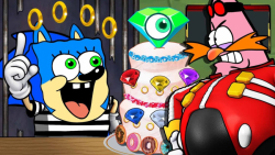 سونیک اسفنجی و پاتریک سیبیلو ت...