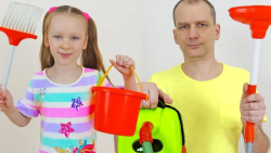 برنامه کودک لیزا  تمیز کردن خا...