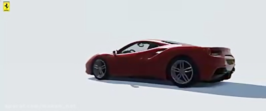 Ferrari 488 GTB ingame footage