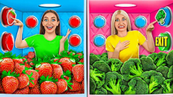 چالش خنده دار اتاق فرار  دکمه...