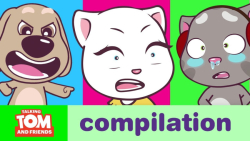 تام صحبت کردن و دوستان کوتاه ق...