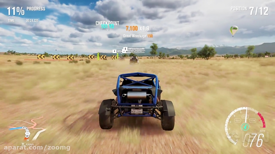 گیم پلی نسخه ی PC بازی Forza Horizon 3 با کیفیت 4K