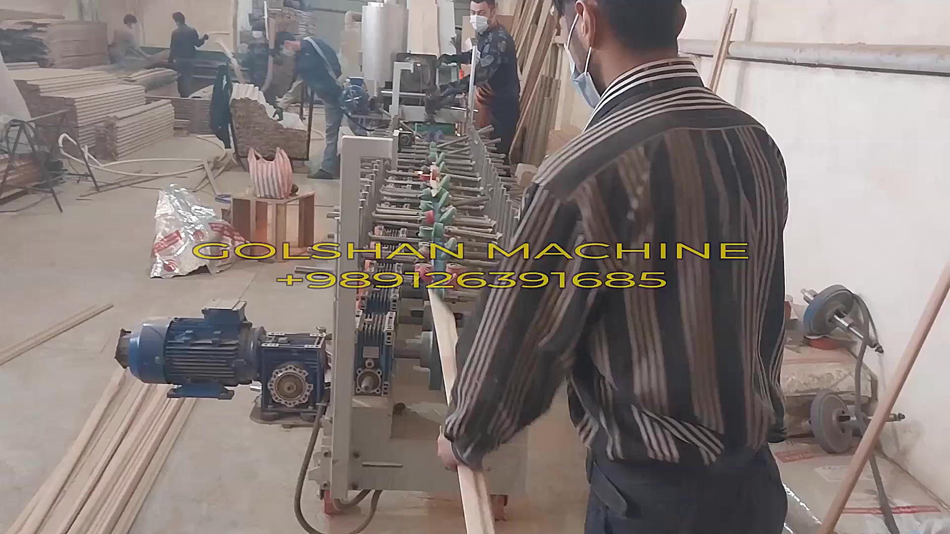 راه اندای رپینگ یا روکش زن MDF تری‌متازیدین