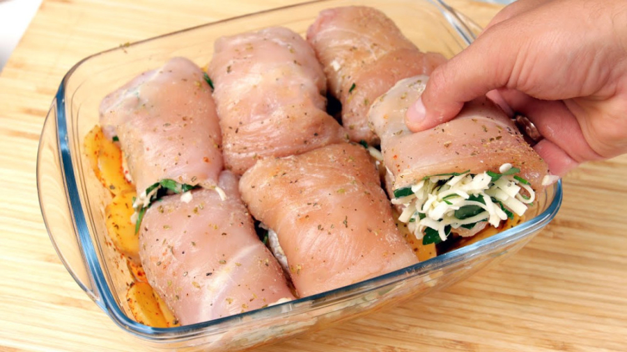 طرز تهیه رولت مرغ :: آموزش آشپزی :: آشپزی با مرغ