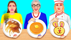 چالش خنده دار  چالش غذایی  غذا...