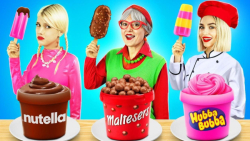 چالش مولتی دو  درست کردن بستنی...