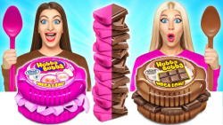 چالش غذایی خنده دار  غذا های ه...