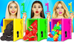 چالش خنده دار جعبه های شانسی...