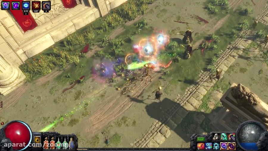 تریلر بسته Atlas of Worlds بازی Path of Exile