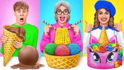 چالش غذایی مادربزرگ مهربان 202...