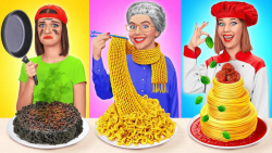 چالش غذایی جدید  چالش خنده دار...