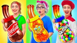 چالش غذایی  درست کردن نوشیدنی...