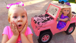 سرگرمی کودک  دیانا و روما  اسب...