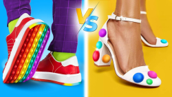 چالش ترفند های دیزاین کفش جدید...