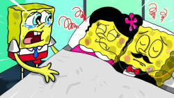 باب اسفنجی پدرومادرش رو از دست...