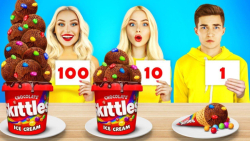 چالش خنده دار غذایی 123 go  چا...