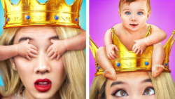 چالش ارایشی  میکاپ دلقکی برای...