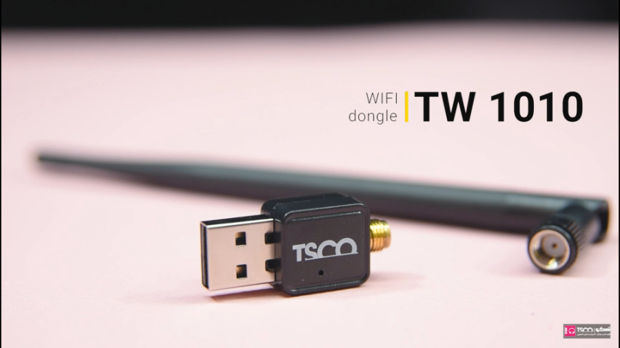معرفی دانگل وای فای تسکو مدل tw1010 زمان59ثانیه