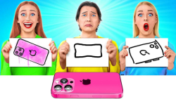 چالش خنده دار نقاشی  رقابت بان...