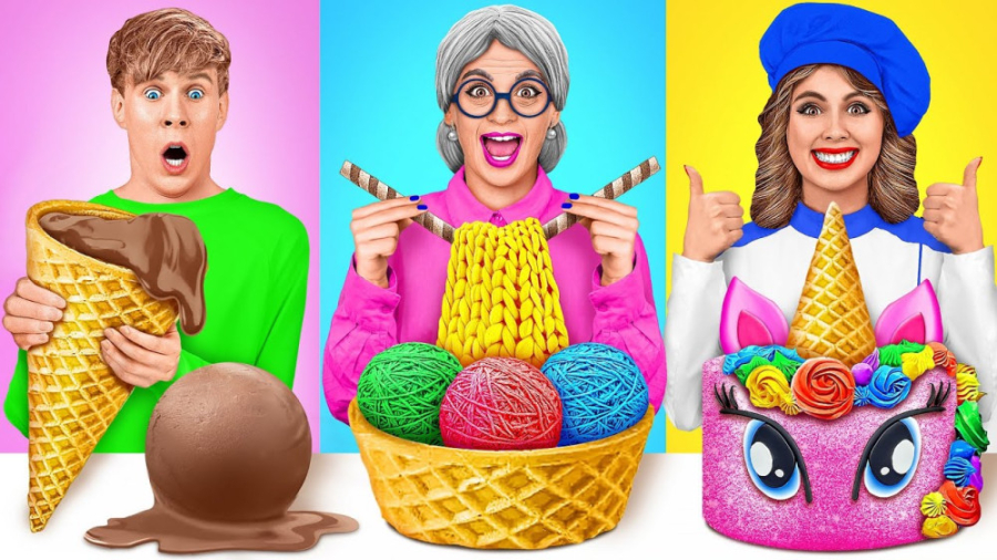 تفریحی و سرگرمی  درست کردن چیپ...