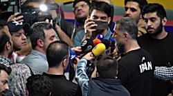 صحبت های بهروز عطایی در تمرین...