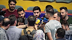 صحبت‌های بازیکنان تیم ملی...