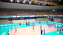 تمرین تیم ملی والیبال ایران با...