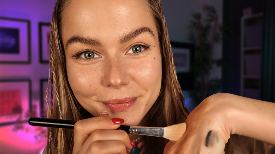 اسمر آرامش ASMR »» میکاپ و پاکسازی پوست کلینیک دندانپزشکی