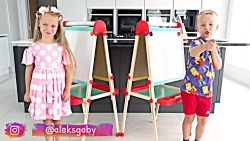 گبی و الکس چالش ریاضی را بازی...