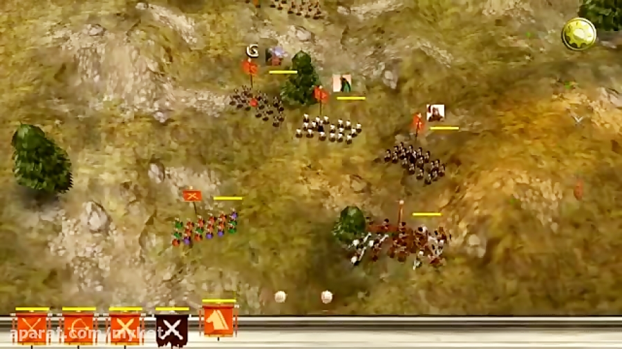 Roman War ( 3D RTS GAME ) PV for IOS