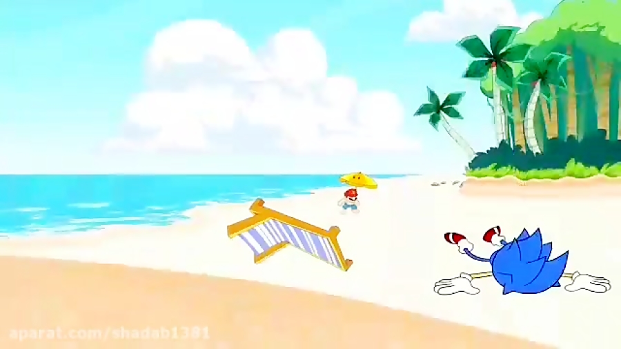 انیمیشن سونیک و ماریو نبرد در ساحل دوبله فارسی زمان252ثانیه