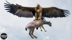 شگفت انگیز. وقتی عقاب های گرسن...