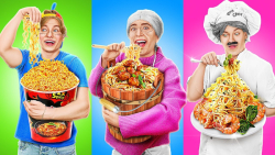 خوردن پفیلا مارشمالویی چالش تف...