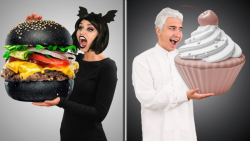 چالش غذایی 123go سیا در مقابل...