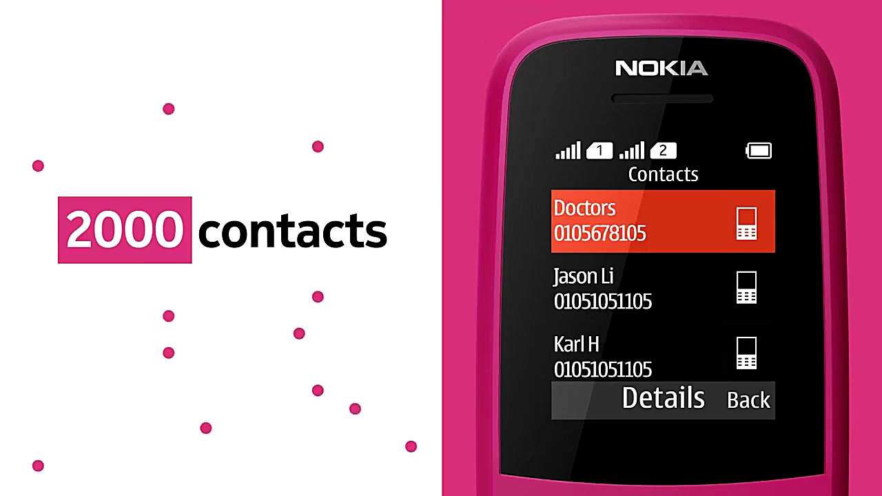 معرفی نوکیا 105 مدل 2019 زمان30ثانیه