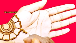 آموزش تصویری برای حنا زدن دست...