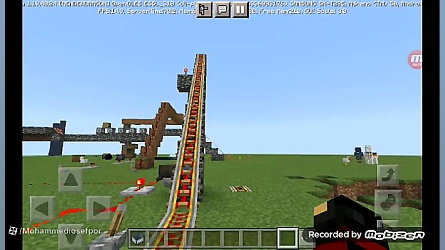 امدم در ماینکرفت ترن هوایی سوار بشم دکتر پوست