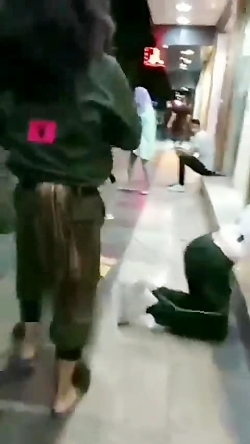 فیلم باورنکردنی از دو نفر با پوشش و گریم «سگ» در اصفهان فیلم باورنکردنی از دو نفر با پوشش و گریم «سگ» در اصفهان