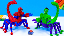 هالک  مردعنکبوتی  نبرد خرچنگی...