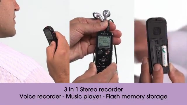 Sony Voice Recorder - Digital Flash Voice Recorder - ICD-UX523 - Sony USA اینستاگرام