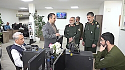 بازدید معاون فرهنگی و تبلیغات ستاد کل نیرو های مسلح از خبرگزاری دفاع مقدس بازدید معاون فرهنگی و تبلیغات ستاد کل نیرو های مسلح از خبرگزاری دفاع مقدس
