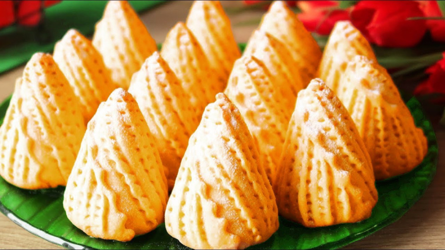 طرز تهیه شیرینی مثلثی :: شیرینی میانپر خوشمزه