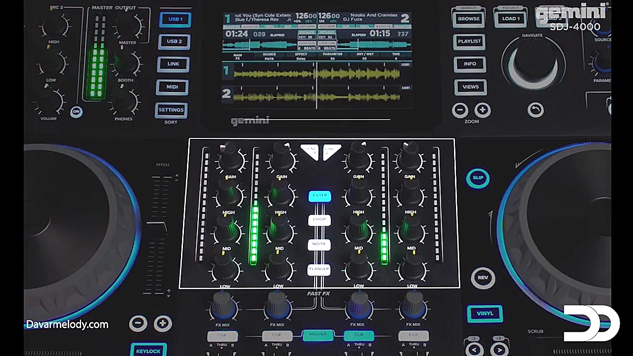 معرفی , دی , جی , کنترلر , جمینی , Gemini , Sound , SDJ-4000 , Controller , | , داور , ملودی , قیمت , خرید , فروش , وبسایت , مرکز , تخصصی , تجهیزات , موسیقی , تلفن: , ۶۶۷۲۰۲۰۶-۰۲۱ , Davarmelody , com