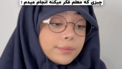 فاطی شب قبل از امتحان2 کلیپ خن...